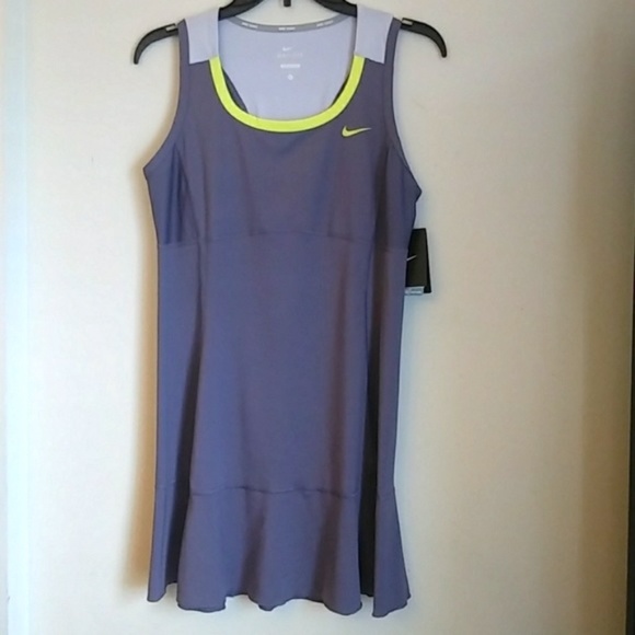 Nike Purple and Yellow Women's Dress - Picture 1 of 4